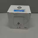 Ideus 16 oz (470 ml) Insulated Coffee Mug with Handle and Lid, Double Wall Stainless Steel Vacuum Thermal Coffee Mug, Travel Coffee Cup Thermal Cup for Home and Office (Celadon)