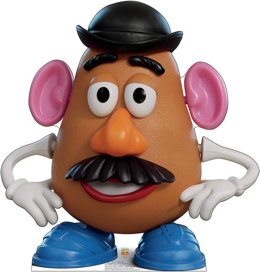 Cardboard People Mr Potato Head Life Size Cardboard Cutout Standup - Disney Pixar Toy Story 4 (2019 Film), One Size