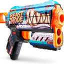 2 x XSHOT Skins Flux Blaster with 16 Darts - Beast Out Skin (2 Pack) by ZURU, Easy Reload, Air Pocket Dart Technology, Toy Foam Blaster for Kids, Teens and Adults