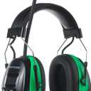 Digital AM FM Radio Headphones, Hearing Protection Earmuff for Adult, 30dB SNR for Mowing, Construction, Chainsaw