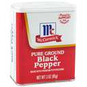 McCormick Pure Ground Black Pepper, 3 oz (Pack of 12) Best By 05/14/29