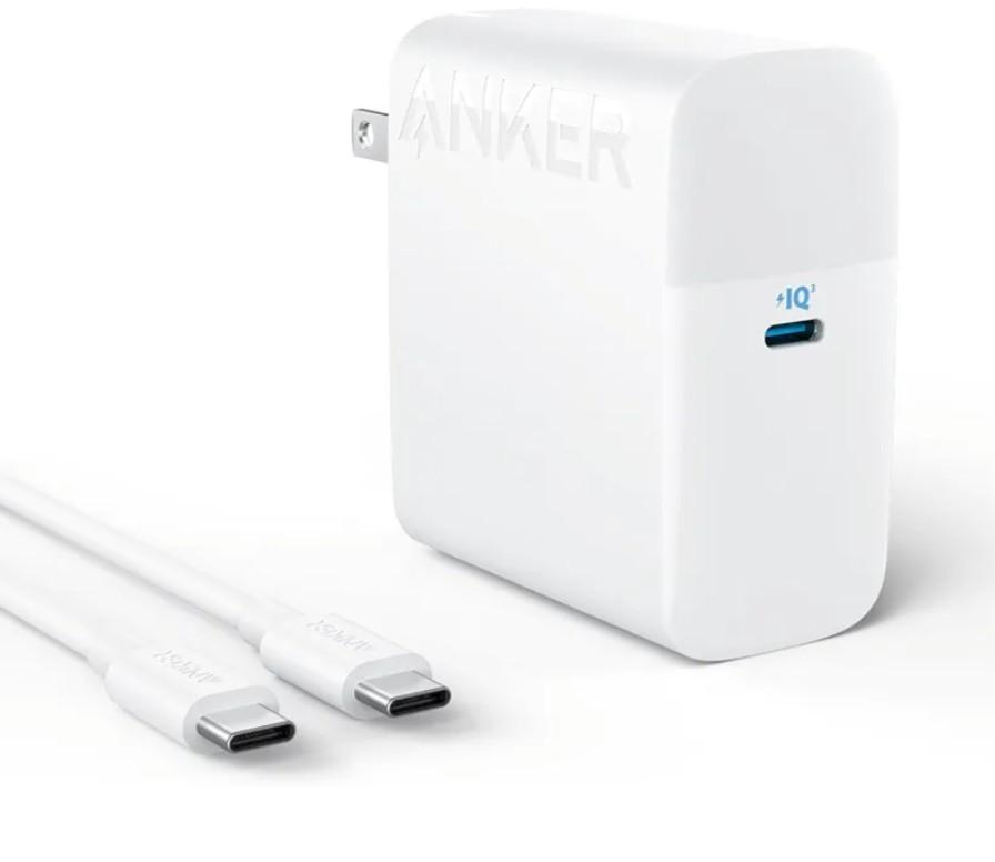 Anker MacBook Pro Charger, Compact and Foldable 100W USB C Charger for MacBook Air, Samsung Galaxy, iPad Pro, and More, 5FT USB C Cable Included