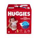 Huggies Little Snugglers Baby Diapers, Size Newborn (up to 10 lbs), 84 Count 