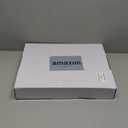 OWOFAN Touchless LED Light Kitchen Sink Faucet Pull Down Sprayer Smart Motion Sensor Activated Hands Free Single Handle Kitchen Faucet Black