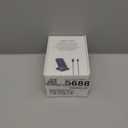 Amazon Basics 10W Qi Certified Wireless Charging Stand, for Phone 16/15/14/13/12/11/X, Samsung, and More, with USB Cable (No AC Adapter), Black