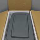 8-Piece Deep Glass Baking Dish Set with Plastic lids,Rectangular Glass Bakeware Set with Lids, Baking Pans for Lasagna, Leftovers, Cooking, Kitchen, Freezer-to-Oven and Dishwasher, Gray