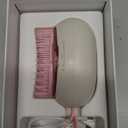 Scalp Massager Hair Growth - Electric Head Massager Brush - Unique Birthday Gifts for Women - Sonic Vibration Comb for Stimulating Follicles - Relax Scalp Stress for Mom - Pink (White)