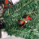 LAIAMER 2 Set Solar Christmas Tree Lights Decorations Outdoor Waterproof, 40 LED Lights Christmas Solar Stake Lights Cemetery Christmas Tree for Grave Pathway Outside Garden Yard Lawn (Green)