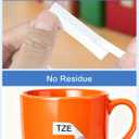 9mm 0.35" Label Maker Tape TZe-221 TZe Tz Tape Laminated White 3/8 Inch P Touch Label Tape Black on White Compatible with Brother Ptouch PT-D210 PT-H110 PT-D220 PT-D400 PT-D600,4PK