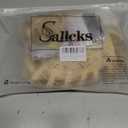 Sallcks Short Curly Blonde Wig for White Women Natural Curly Layered Fluffy Synthetic Hair Replacement Wigs for Women