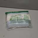 Reusable 100% Silicone Food Storage Bags, Sandwich Snack Bags New Generation Stand Up Zip Container for Soup and Leftovers, Plastice & BPA Free, Microwave Oven Safe 3 Pack (51oz, 34oz, 17oz)