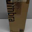 Umbra Triflora Hanging Planter for Window, Indoor Herb Garden, Set of 3, White/Black