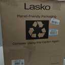 Lasko Pedestal Fan, Oscillating Fan for Bedroom with Adjustable Height and 3 Cooling Speeds, Portable, 18", Black, 1827