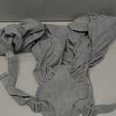 Dog Carrier Sling for Small Dogs Adjustable - Dog Sling Portable Chest Front Pack with Comfortable Shoulder Straps, Lightweight Breathable Pet Carrier for Travel Hiking Walking - Hands Free