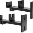 Heavy Duty Aluminum Soundbar Wall Mount - Universal Adjustable Bracket for RV, Home Theater & More - Fits Samsung, Sony, Bose, Sonos, LG, Vizio, Roku, Yamaha - Solid & Rust-Proof