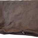 Dogbed4less External Pet Bed Cover with Zipper Liner for Medium Large Dog, 37"X27"x4" ML, Brown - Replacement Cover Only