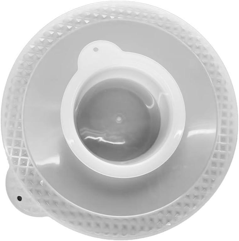 Sleek And Functional Mixer Bowls Covered To Keep Your Baking Process Clean And Organized