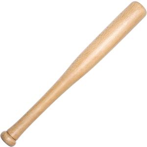 Short Wooden Baseball Bat,18 Inch Mini Wood Baseball Bats for Home Self Defense,One Hand Small Training Bat