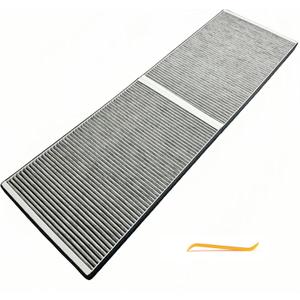 HEPA Air Filter Replacement for Tesla Model X 2015-2020,Intake filter,Foldable Upgrade Activated Carbon Replacement Low Wind Resistance