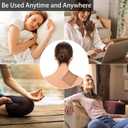 20 Pack Disposable Castor Oil Pack Wrap for Stomach, 8 x 6 inches Castor Oil Patch Organic Cotton, Self-Adhesive, Anti Leakage, No Wash Portable Pad Kits for Men Women for Home Travel