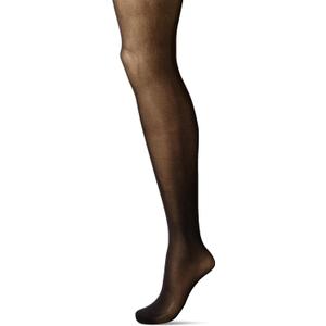 Hanes Women's Curves Sheer Black Tights HSP006 (1X-2X)