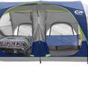 CAMPROS CP Tent 12-Person-Camping-Tents,3 Room Family Tents, Waterproof Windproof Family Tent with Top Rainfly, 6 Large Mesh Windows, Double Layer, Easy Set Up, Portable with Carry Bag-20' x 9' x 72"(H)