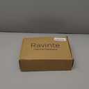 Ravinte 30PCS Pack Matte Black Kitchen Cabinet Handles Drawer Pulls 3-3/4 inch Hole Centers Cabinet Pulls Kitchen Hardware Sturdy Big Square Base Dresser Drawer Handles