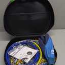 Snow-Chains Auto Fixing 1 Min Quick Fit Easy Installation Tire-Chains, Portable Reusable Universal Emergency Tire Traction Chain for Passenger Car, Pickup Trucks and SUV - Set of 2 (HKN-150)