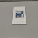 CML Oversized Blank Wall Plate, 6 Pack Jumbo Blank Outlet Covers, 1-Gang No Device Switch Plates, Over-Size 3.5 x 5.5, Impact Resistant, Gloss White, ETL Listed