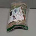 NeColorLife Stretch Ottoman Cover Square Soft Knitted Jacquard Washable Thick Storage Foot Stool Cover for Square and Rectangle Ottomans Khaki Large, Square Large (35"D x 31"W x 14"H)