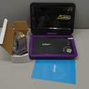 ieGeek Portable DVD Player 12.5", with 10.5" HD Swivel Screen, Car Travel DVD Players 5 Hrs Rechargeable Battery, Region-Free Video Player for Kids Elderly, Remote Control, Sync TV, USB&SD, Purple