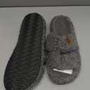 EverFoams Womens Fuzzy Open-toe Slippers Soft Comfy Memory Foam Indoor House Shoes, Size: 11-12
