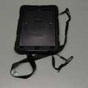 SEYMAC stock Case for iPad 9th/ 8th/ 7th Generation 10.2'', Shockproof with Screen Protector, Pencil Holder [360 Rotating Hand Strap] & Stand, for iPad 10.2 inch 2021-2019 (Black)