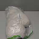 YRXRUS Cloud Pillows, Beige Cloud Shaped Pillow, Decorative Throw Pillow Gifts, Cute Plush Room Decor, Fluffy Faux Rabbit Fur 9.5"x16" Pillows for Living Bedroom Kids Room