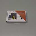 Amooca Car Seat Headrest Hook 4 Pack Hanger Storage Organizer Universal for Handbag Purse Coat fit Universal Vehicle Car Black S Type