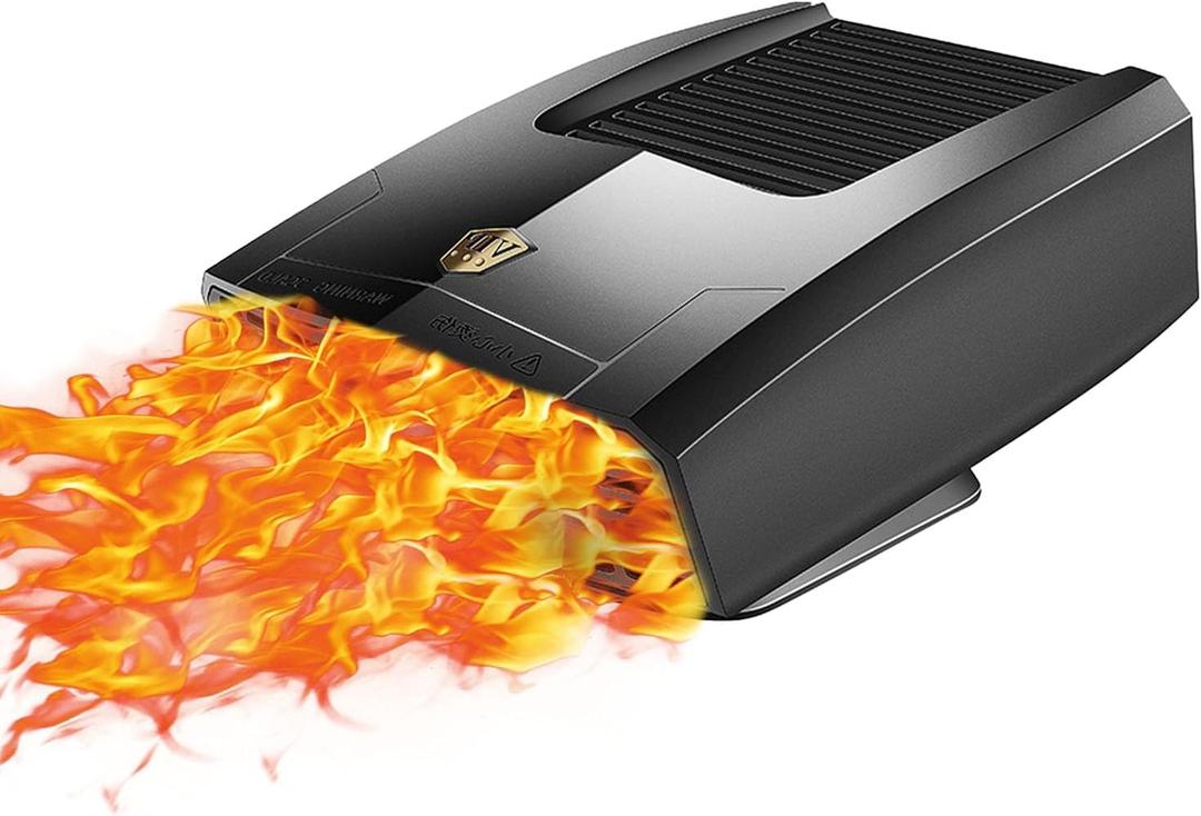 12 Volt Heater For Car 150W Fast Heating Cooling Fan Defogger & Defroster 360 Rotation Portable Car Heater That Plugs Into Cigarette Lighter Small Air Heat 202514