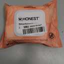 Honest Beauty Fragrance Free Cleansing Makeup Remover Facial Wipes | Plant Based, Hypoallergenic, Gentle for Sensitive Skin | 30 Count