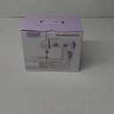 Magicfly Mini Sewing Machine for Beginner, Dual Speed Portable Machine with Extension Table, Light, Sewing Kit for Household, Travel (White)