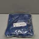 decorUhome Summer Throw Pillow Covers 18x18 Inch Set of 2, Soft Plush Faux Fur Wool Dark Blue Accent Couch Pillow Covers for Modern Farmhouse Bed Sofa Living Room