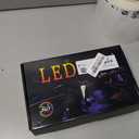 Car Atmosphere Lights, with Vibrant Multicolor Lighting, 25x15.5x4cm, Car Ambient Lighting, Interior LED Cr Lights, APP and Remote Control Options, for Vehicle, Trailer, RV, Truck, Sedan, Pickup (to six)