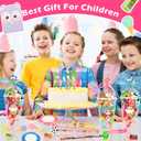 LiYiQ 247-Piece Stationery Set for Student Rewards, Pencil Erasers Notebook Stickers for Classroom Party Goodie Bags and Prizes