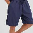 TUVEKE Men's Polo Shirt and Shorts Set Casual Waffle Knit Tracksuit Set for Men Summer Outfits 2 Piece Short Set (M)