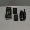 Aquasonic Black Series Ultra Whitening Toothbrush ADA Accepted Electric Toothbrush- 8 Brush Heads & Travel Case 40,000 VPM Electric Motor & Wireless Charging - 4 Modes w Smart Timer (1 Count (Pack of 1)