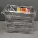 TeamFar Loaf Pans for Baking, 9  5 Inch Stainless Steel Loaf Bread Pans Tins for Homemade Bread/Brownies, Healthy & Sturdy, Oven & Dishwasher Safe - Set of 6 (Silver)