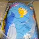 Baby Play Mat, 50x50 Thickened Playpen Mat, Waterproof & Non-Slip, Foldable Baby Play Mat for Floor, Machine Washable Crawling Mats for Infants & Toddlers, Floor Activity and Playing & Learning, Sea World