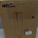 Humidifiers Large Room Bedroom with 7 Colors Light, 2.1Gal(8L) 3 Speed Quiet Ultrasonic Cool Mist Humidifier with 360° Nozzle, Humidity Setting, Timer, Aroma Box for Home Plant Baby Yoga Sleep (Gray)