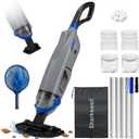(2026 Upgraded) Cordless Pool Vacuum with Telescopic Pole