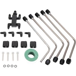 LS Series Coolant Crossover Steam Vent Kit with CNC Aluminum and Stainless Steel, for LS1 LS3 LS6 LS7 Engines