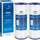 CX1200RE Pool Filter Cartridge, Compatible with Hayward StarClear Plus C1200, W3C12002, Pleatco PA120, Unicel C-8412, Filbur FC-1293, Porpoise PP-B2-M, Sta-Rite PXC125, 2 Pack
