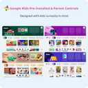 2025 Upgraded Android 14 Tablet, 10inch Kids Tablet, Octa-core CPU, 10GB+64GB+1TB Expand Tablets for Kids with Kids Space, Parental Control, 6000mAh Big Battery, HD Touchscreen Display Tableta